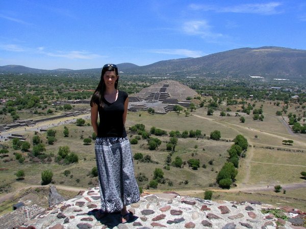 Me on the piramide del Sol