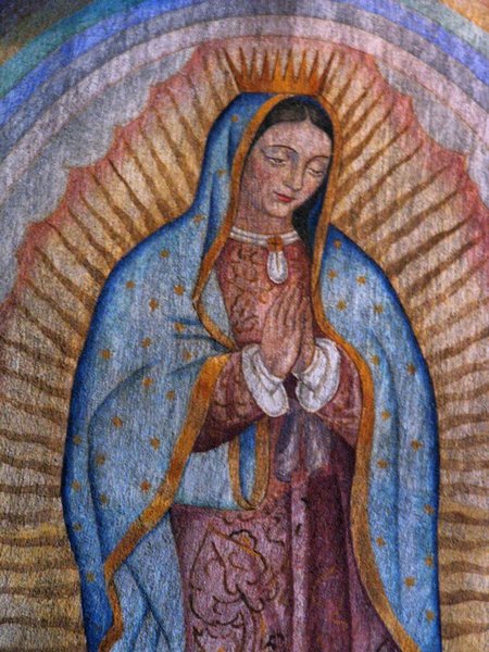 Image of the Virgen