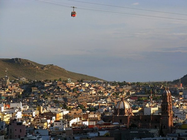 Teleferico above Zacatecas