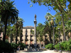 Plaza in Barcelona