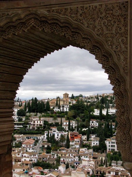 Granada seen from the Alhambra