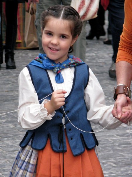 Little girl in Zaragoza