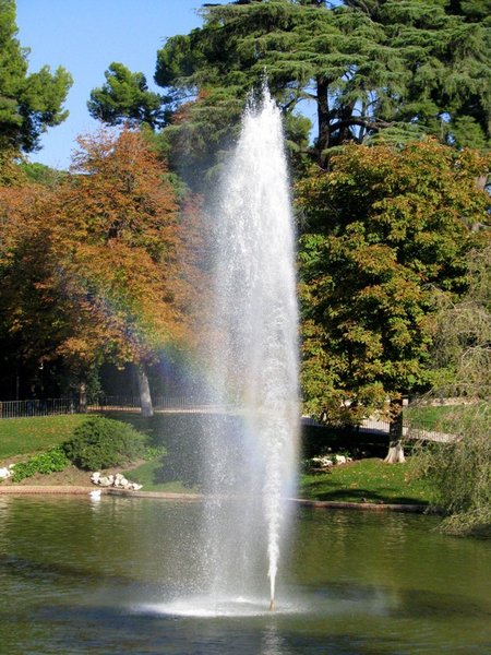 Fountain in Retiro Park