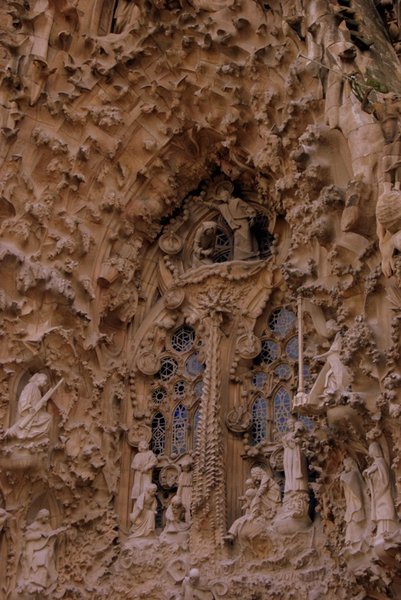 The Nativity Facade of La Sagrada Familia