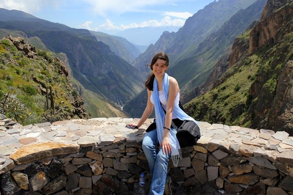 In the colca canyon