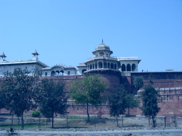 The palace and fort