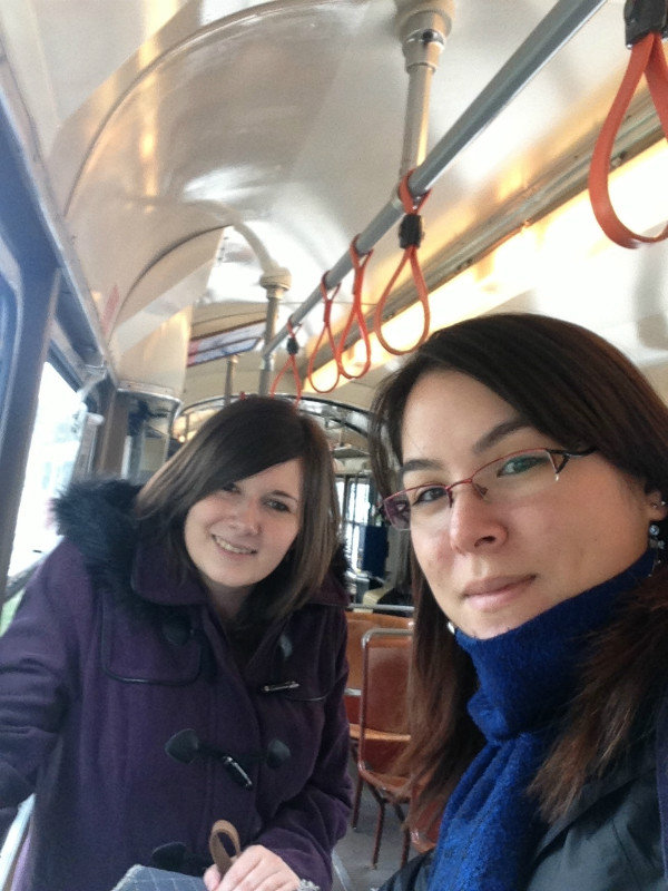 On the Tram
