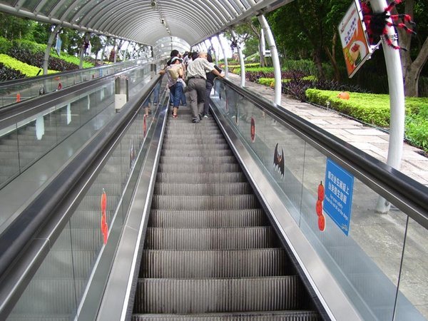 Hong Kong's love affair with escalators