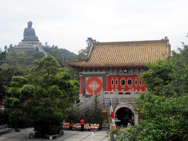 One of the temples on Lantau