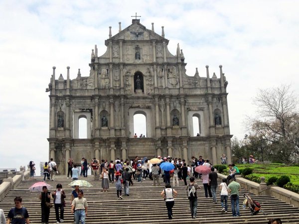 Ruins of St. Paul Cathedral in Macau