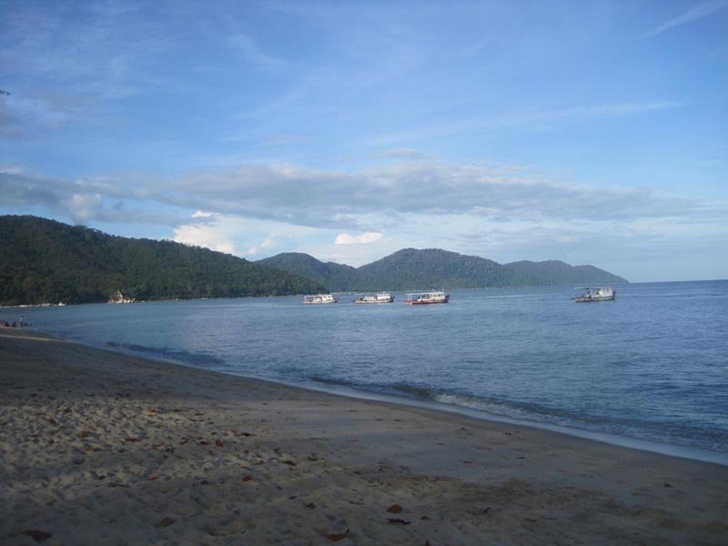 Beach across the street in Batu Feringhi