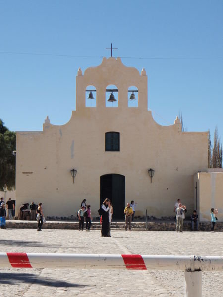 The church made of Cactus Wood