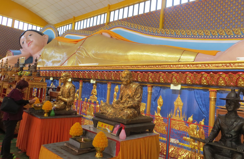 The reclining Buddha at Chaoyang Mangalaram Buddhist Temple