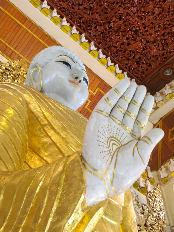 Buddha’s hand, Burmese Temple