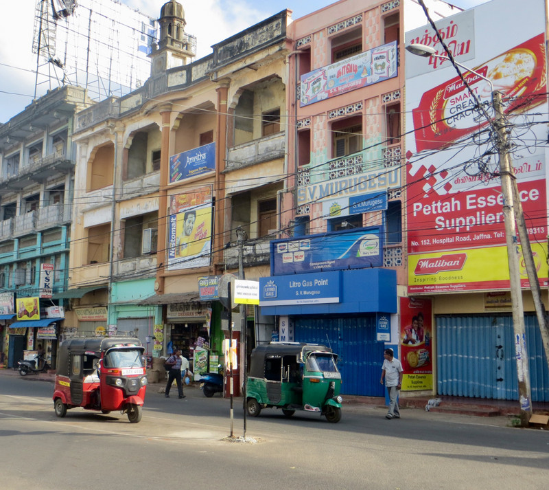 Street scene,  Jaffna city