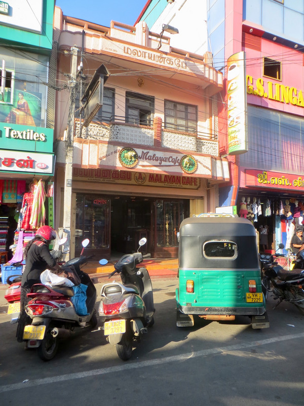 Mayalsian Cafe, an old traditional cafe in the market area, Jaffna city