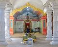 Interior of Hindu temple on the peninsula