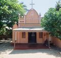 Another one of the tiny Christian churches in Point Pedro 