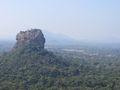 Sigiriya from the top of Pidurangula 