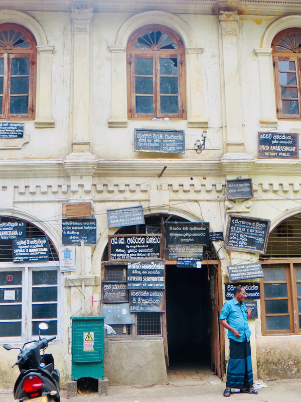 Attorney at Law offices in old town Kandy