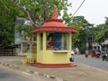 Shrine on roundabout in Tissamaharama