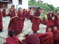 Tibetan monks debating