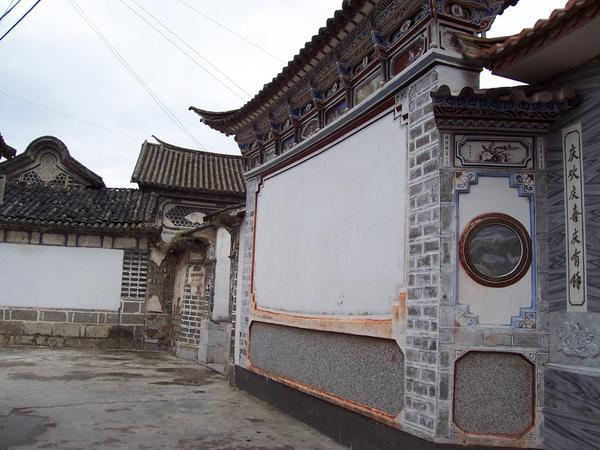 Typical Bai architecture in Xizhou.