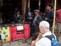 Jerry playing music with the old Naxi musicians in Baisha.