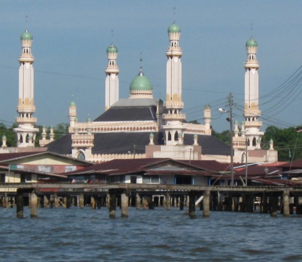 The beautiful mosque in Bandar Seri Begawan
