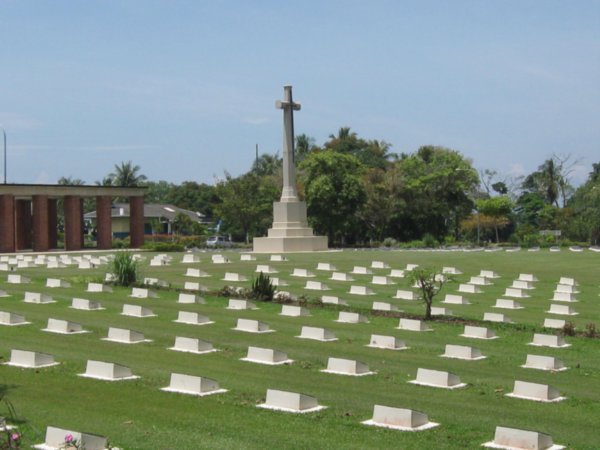 Commonwealth POW War cemetry in Labuan