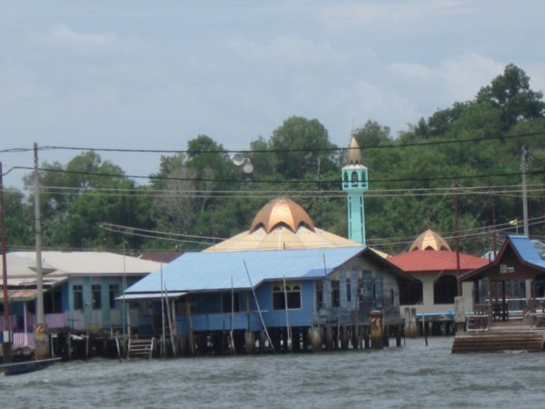 Mosque in the water village