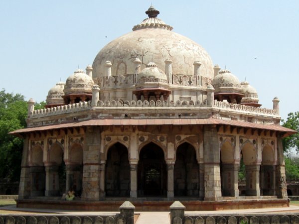 One of the tombs at Humayun's tomb