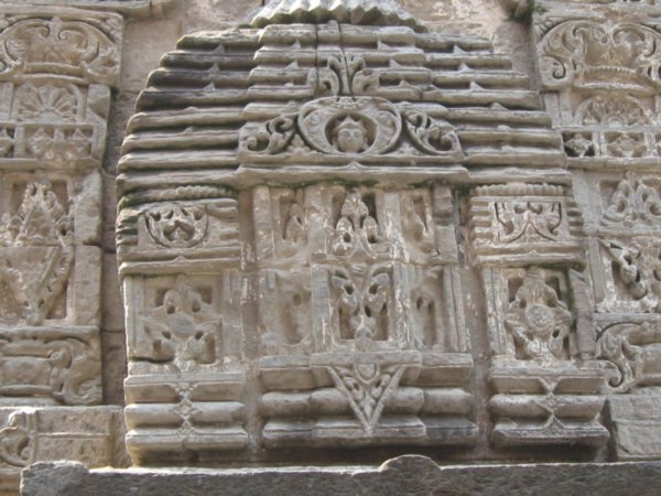 Temple stonework