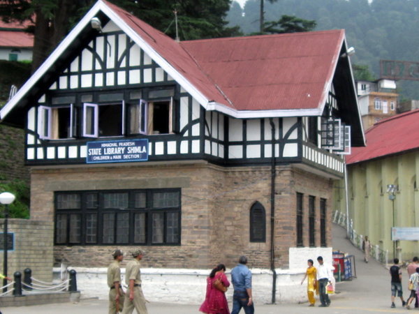 Tudor style building in Shimla