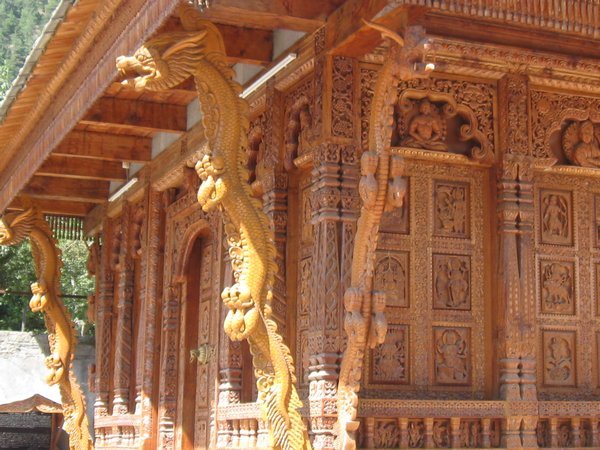 Temple detail at Baseri