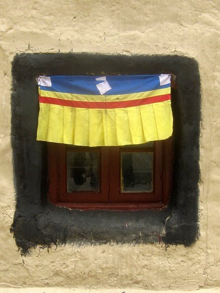 Window in monastery