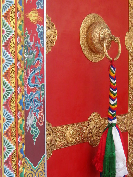 Door at Kaza Monastery