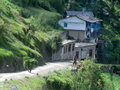 Village in Tirthan Valley - note the walking grass bundle!