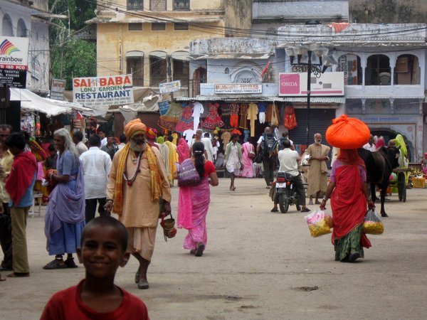 Street scene in Pushkar
