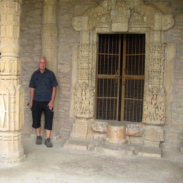 Jerry in the main palace building