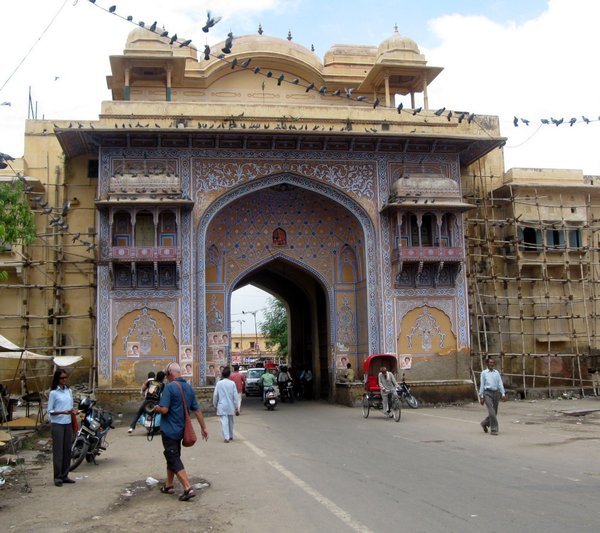 One of the painted city gates