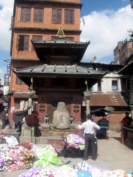 Multi use temple in Durbar Square