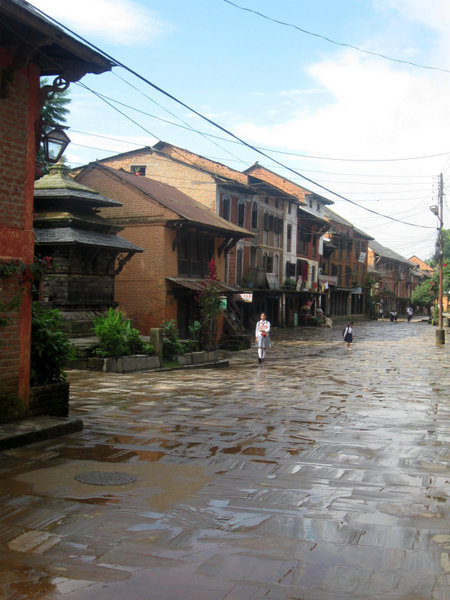 Main street in Bandipur