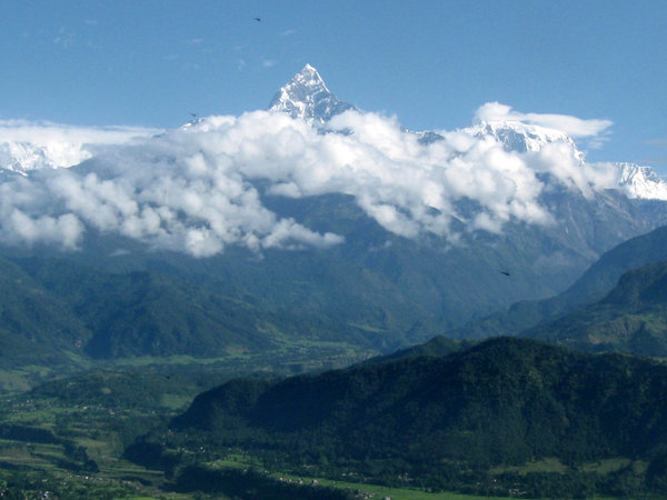 Clouds over the Annapurna Range 
