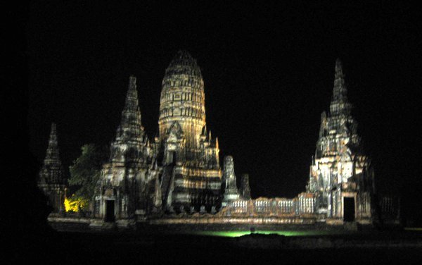 Temples by night
