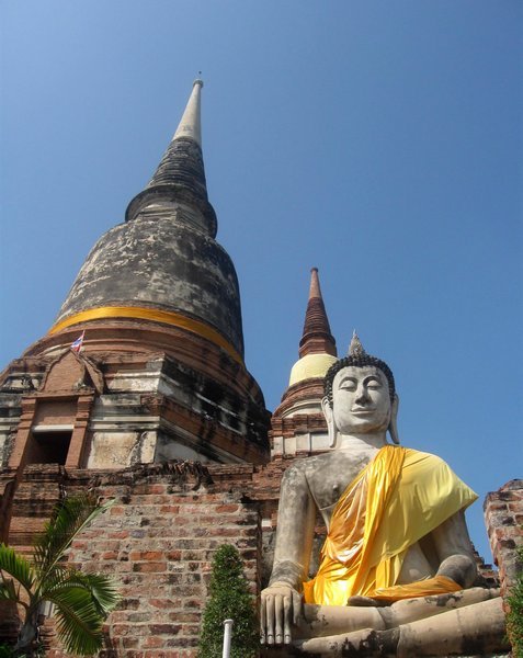Buddha amongst the ruins