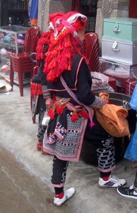Street seller in Sapa