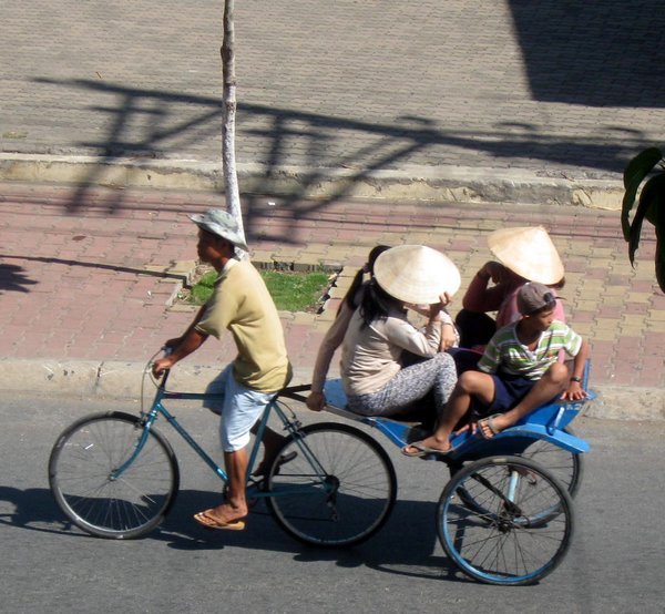 Cyclo in Chau Doc