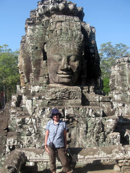One of the amazing faces of Bayon