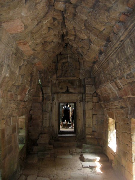 Vaulted passage at Preah Khan